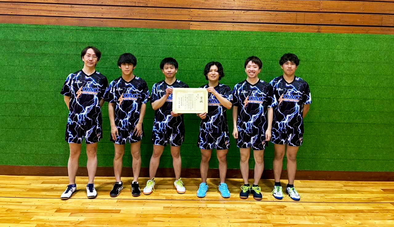 第76回全日本実業団卓球選手権大会県予選会「男子団体戦」出場選手